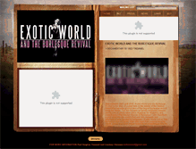 Tablet Screenshot of exoticworldthemovie.com
